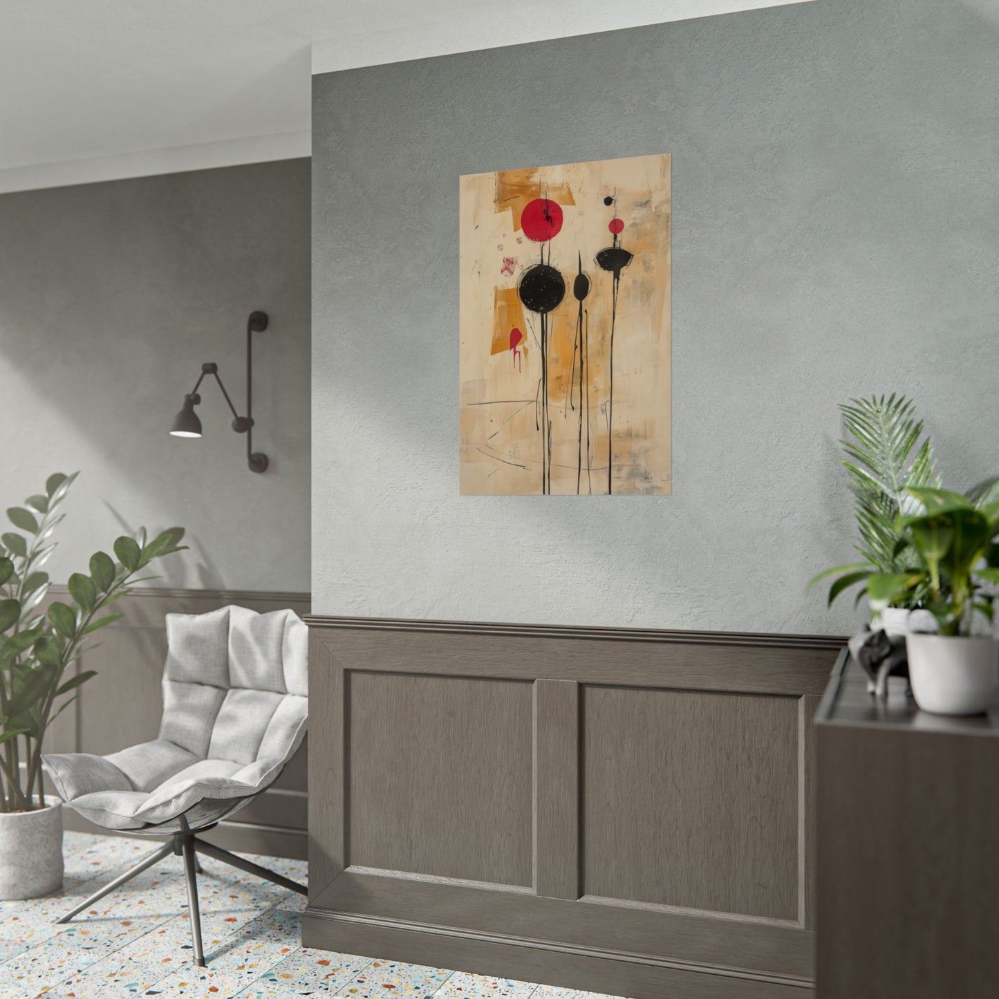 Modern Wall Art Poster Festive Dreamscape (20023)