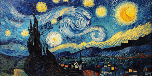 Van Gogh Starry Night Canvas Print – A Timeless Masterpiece for Your Home