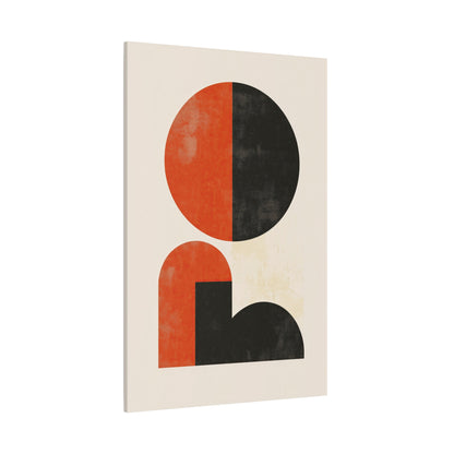 Mid-Century Modern Canvas – Geometric Retro Wall Art (20002)