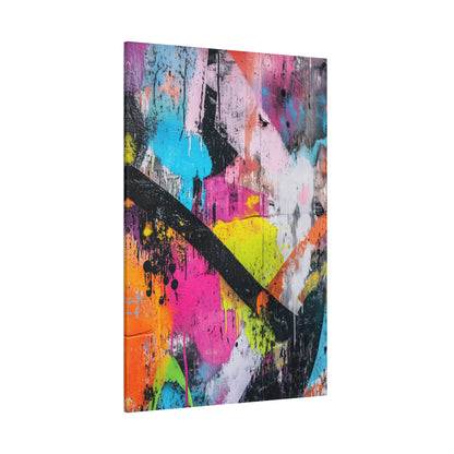 Modern Street Art Canvas – Bold Urban Wall Street Art Print